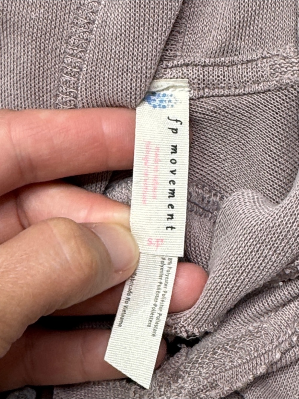 Free People Movement Pullover Gray Cropped Hoodie Size XS - Picture 7 of 8